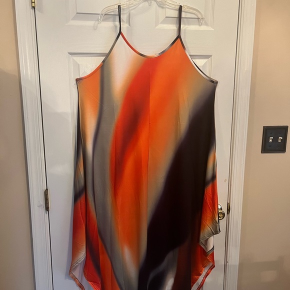 Women Plus Size Tropical Beach Summer Trendy Vacation Holiday Maxi Dress 18W-22W - Picture 6 of 9